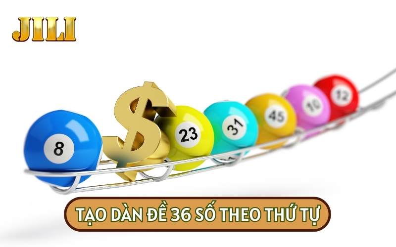 Chơi dàn đề 36 số theo thứ tự sẽ đòi hỏi bạn phải chọn 4 đầu hoặc 4 đuôi 